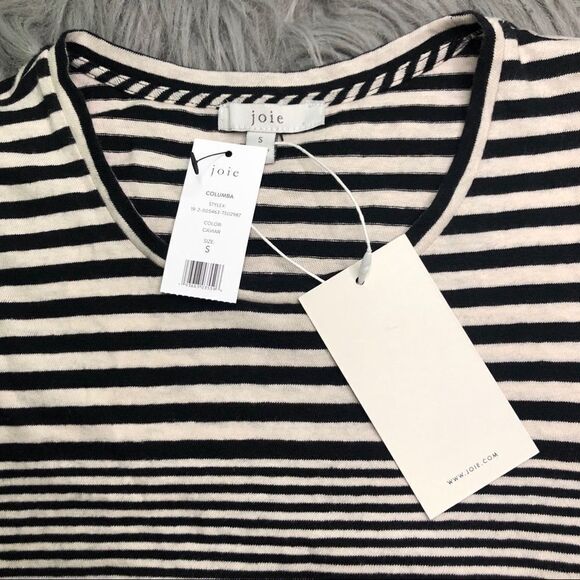 🆕 Joie Columba Multistripe Sleeveless Tee - Picture 4 of 7